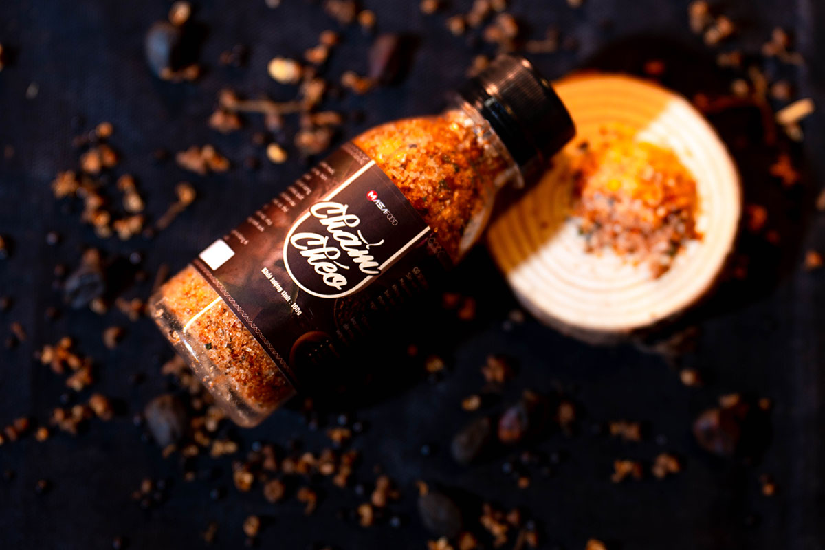 Chẩm chéo chai 100g