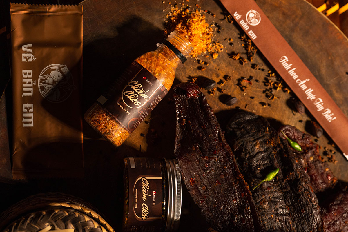 Chẩm chéo chai 100g